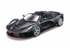 Сборная модель Ferrari Laferrari Aperta 2016 чёрный 1:24 Maisto 39133BK-KIT ракурс 2