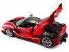 Сборная модель Ferrari FXX-K #10 Абу-Даби 2014 красный с черным 1:24 Maisto 39132-KIT ракурс 4