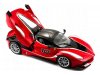 Сборная модель Ferrari FXX-K #10 Абу-Даби 2014 красный с черным 1:24 Maisto 39132-KIT ракурс 3