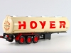 1/43 Полуприцеп-цистерна Hoyer, бежевый с красным (без коробки)
