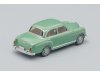 Масштабная модель Mercedes-Benz 180 Ponton (W120) зелёный 1:87 Wiking 022001 ракурс 2