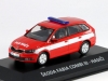 Масштабная модель Skoda Fabia Combi III 2015 пожарный, красный 1:43 DeAgostini DEKALEJDOSKOP136