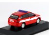 Масштабная модель Skoda Fabia Combi III 2015 пожарный, красный 1:43 DeAgostini DEKALEJDOSKOP136 ракурс 2