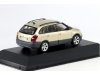 Масштабная модель Skoda Fabia II Combi Scout 2010 золотистый с черным 1:43 DeAgostini DEKALEJDOSKOP125 ракурс 2