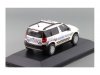 Масштабная модель Skoda Yeti Policie 2009 полиция, белый с синим 1:43 DeAgostini DEKALEJDOSKOP133 ракурс 2
