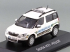 Масштабная модель Skoda Yeti Policie 2009 полиция, белый с синим 1:43 DeAgostini DEKALEJDOSKOP133