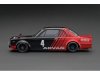 Масштабная модель Nissan Skyline KPGC10 #4 LB Works Hakosuka 2-двери 14-дюймовые колеса, черный с красным 1:18 Ignition Model 2646 ракурс 3