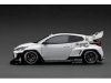 Масштабная модель Toyota Pandem GR Toyota Yaris (4BA) белый с чёрным 1:18 Ignition Model 2900 ракурс 3
