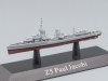 Масштабная модель Z5 Paul Jacobi Destroyer Germany 1935 1:1250 Altaya WARSHIP056