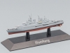 Масштабная модель Hamburg Destroyer Germany 1960 1:1250 Altaya WARSHIP063