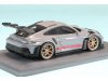 Масштабная модель Porsche 911 GT3 RS (992) 2022 серый 1:43 Schuco 43U00001 ракурс 2