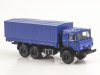 Масштабная модель KAMAZ-53501 бортовой с тентом, синий 1:43 Start Scale Models SSM1654 ракурс 3