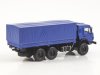 Масштабная модель KAMAZ-53501 бортовой с тентом, синий 1:43 Start Scale Models SSM1654 ракурс 2