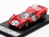 Масштабная модель Ferrari 330 P4 4.0L V12 Команда Sefac #24 2-й 24 часа Дейтоны 1967 Ludovico Scarfiotti, Mike Parkes, красный 1:43 LookSmart LSRC162