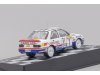 Масштабная модель Ford Sierra RS Cosworth 4x4 #4 Ралли Монте-Карло 1992 белый 1:43 DeAgostini RALLYC048 ракурс 2