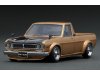 Масштабная модель Nissan Hakotora Long, (Datsun Sunny Truck (B121)) пикап золотистый с чёрным 1:43 Ignition Model 1511