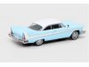 Масштабная модель Plymouth Fury 1958 голубой с белым 1:87 Brekina 19676 ракурс 2