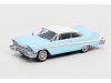 Масштабная модель Plymouth Fury 1958 голубой с белым 1:87 Brekina 19676