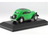 Масштабная модель Skoda Rapid 901 (1935) зелёный с черным 1:43 DeAgostini DESK034 ракурс 2