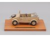 Масштабная модель Volkswagen VW-82 Kubelwagen Africa-Korps, бежевый 1:24 GONIO 1001 ракурс 3