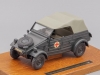 Масштабная модель Volkswagen VW-82 Kubelwagen Ambulance, скорая помощь, серый 1:24 GONIO 1002