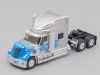 Масштабная модель International Lonestar 2010 седельный тягач серебристый с синим 1:87 Brekina 85831