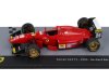 Масштабная модель Ferrari F1 412 T1b #28 Season 1994 Gerhard Berger, красный с чёрным 1:43 Altaya MX7ALA0026 ракурс 3