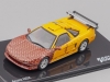 Масштабная модель Acura NSX (1990-2005) из к/ф Форсаж (Fast &amp; Furious) жёлтый с коричневым 1:43 Altaya M4069-65