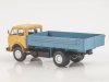 Масштабная модель МАЗ-500 бортовой оранжевый с синим 1:43 Автоистория 104493 ракурс 4