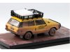 Масштабная модель Range Rover Classic Camel Trophy со следами эксплуатации 1982 жёлтый 1:64 Inno Models IN64-RRC-CT83DE ракурс 2
