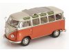 Масштабная модель Volkswagen T1 Samba 1962 медный с серебристым 1:18 Schuco 451180007