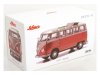 Масштабная модель Volkswagen T1 Samba 1962 медный с серебристым 1:18 Schuco 451180007 ракурс 5
