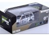 Масштабная модель Mitsubishi Pajero 3-е поколение 2001 LHD (леворульный ) серебристый с белым 1:64 BM Creations BM64B0048 ракурс 4