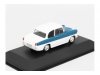 Масштабная модель Skoda 976 1956 белый с синим 1:43 DeAgostini SKOP080 ракурс 2