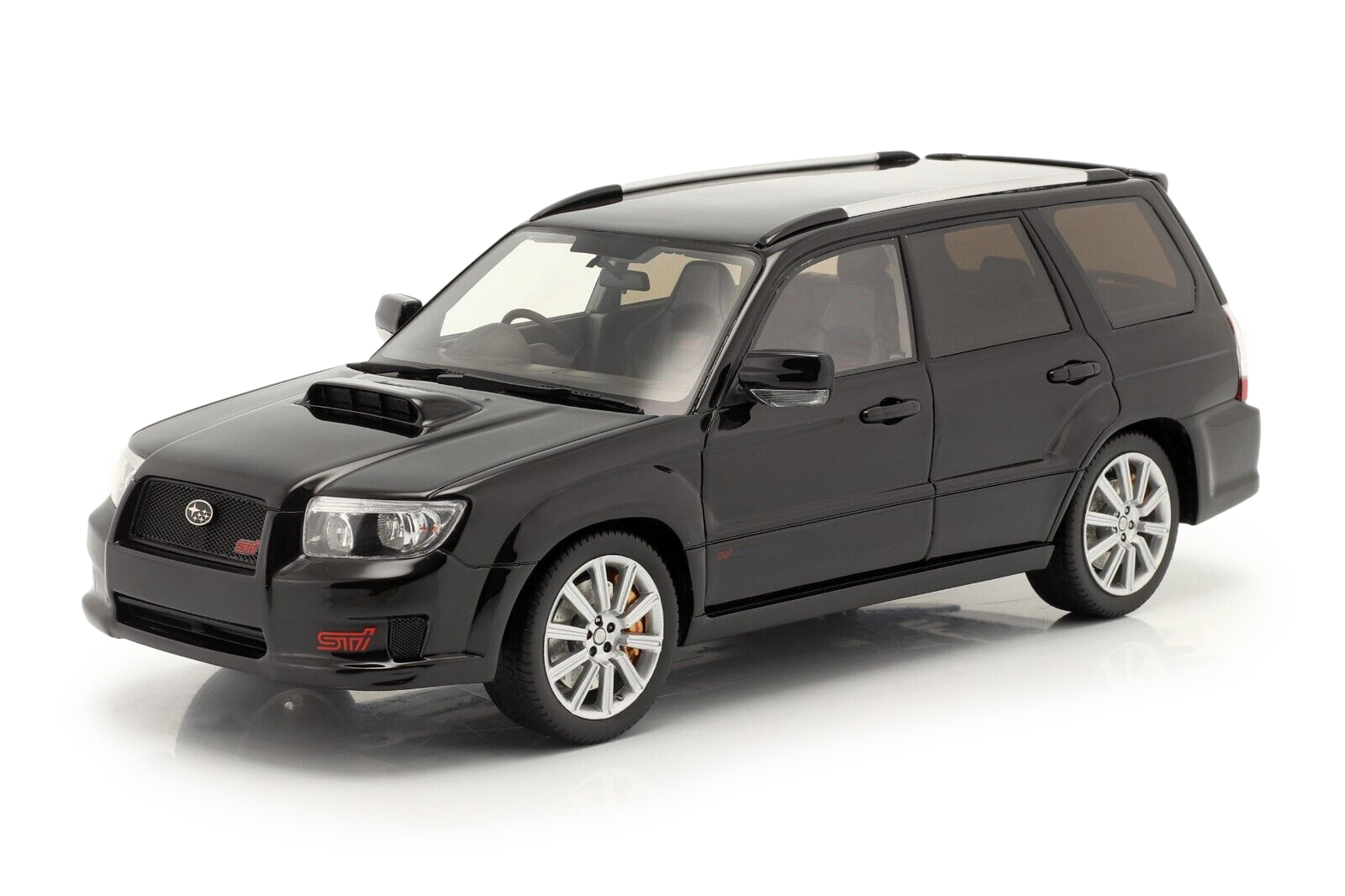 Масштабная модель Subaru Forester STi 2007 черный лучшая цена!