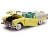 Масштабная модель Chevrolet Bel Air Convertible 1955 Harvest Gold &amp; India Ivory (желтый с бежевым) 1:18 Auto World AMM1285 ракурс 6