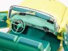 Масштабная модель Chevrolet Bel Air Convertible 1955 Harvest Gold &amp; India Ivory (желтый с бежевым) 1:18 Auto World AMM1285 ракурс 9