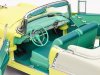 Масштабная модель Chevrolet Bel Air Convertible 1955 Harvest Gold &amp; India Ivory (желтый с бежевым) 1:18 Auto World AMM1285 ракурс 10