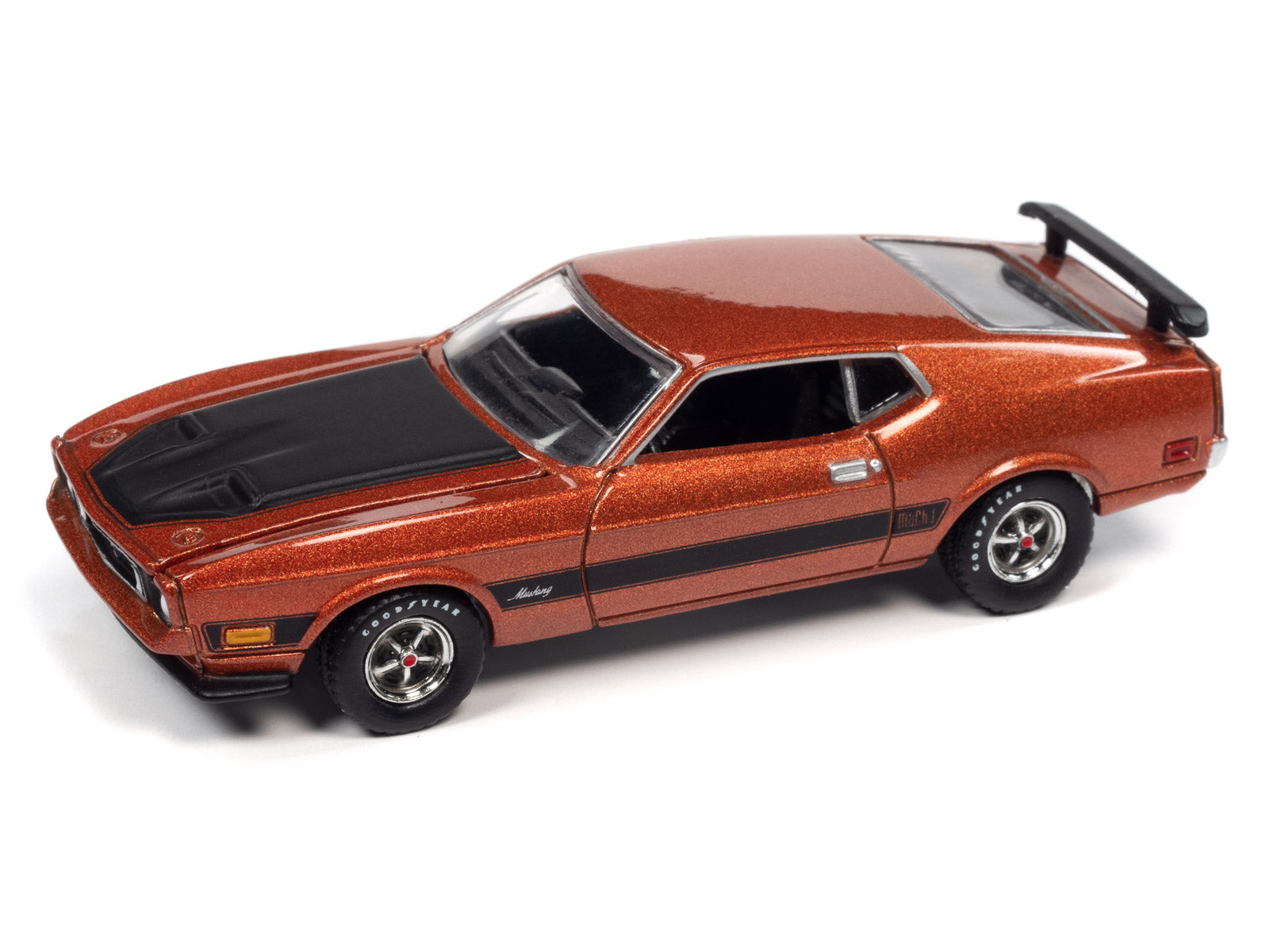 Масштабная модель Ford Mustang Mach 1 1973 Коричневый Металлик лучшая цена!