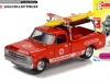Масштабная модель Chevrolet C-10 Lifeguard on Duty-Leather Heather 1968 1:64 GreenLight 54070C