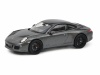 Масштабная модель Porsche 911 (991) GTS Coupé серый металлик 1:43 Schuco 450758300