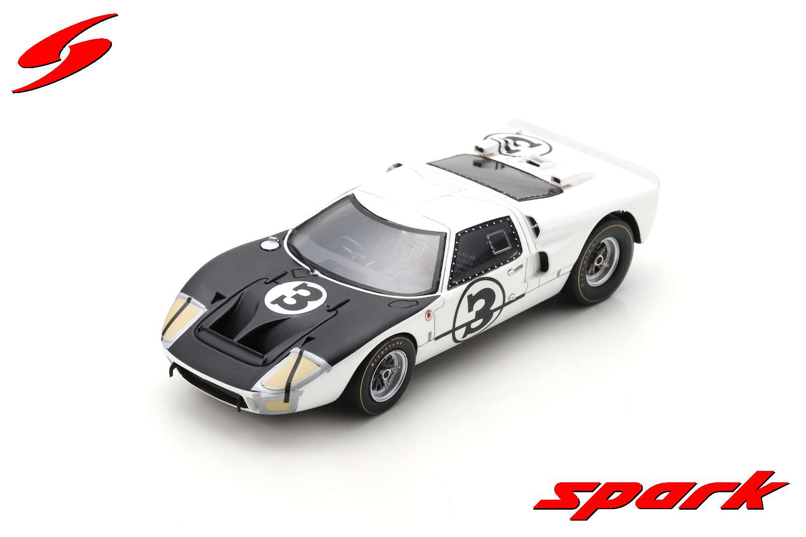 Масштабная модель Ford GT40 Mk2 No.3 2th 12H Sebring 1966 W. Hansgen - M.  Donohue лучшая цена!