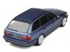 Масштабная модель BMW Alpina E34 B10 4.0 Touring 1995 синий ракурс 6
