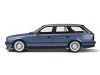Масштабная модель BMW Alpina E34 B10 4.0 Touring 1995 синий ракурс 7