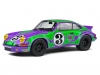 Масштабная модель Porsche 911 RSR #3 1973 Hippie Tribute фиолетовый/зеленый 1:18 Solido S1801117