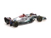 Масштабная модель Mercedes-AMG Petronas Formula One Team F1 W13 E Performance George Russell Miami GP 2022 ракурс 4