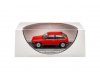 Масштабная модель Volkswagen Polo II 86c Coupe GT (1981-1994) красный 1:43 IXO AM001VW ракурс 2