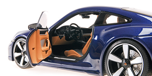 Масштабная модель Porsche 911 (992) Sport Classic 2022 синий