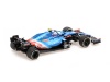 Масштабная модель Alpine F1 Team A521 Esteban Ocon Победитель Hungarian GP 2021 ракурс 2