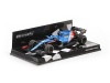 Масштабная модель Alpine F1 Team A521 Fernando Alonso Hungarian GP 2021 ракурс 3